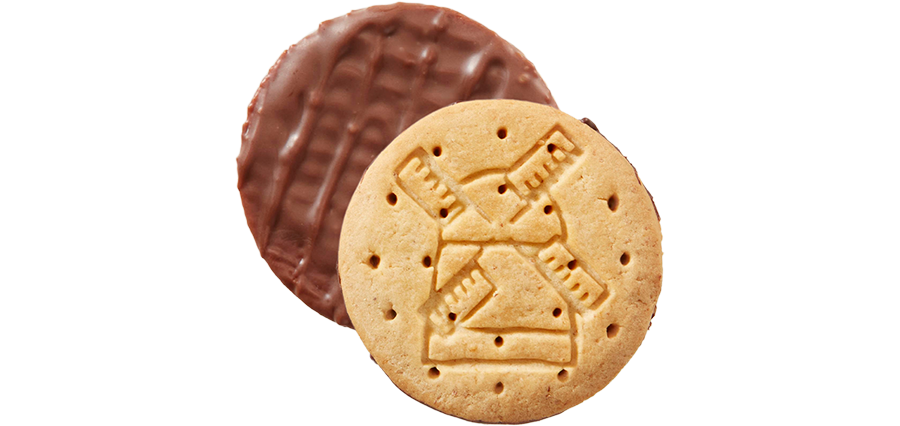 Mürbegebäck mit Schokolade, Vollmilch